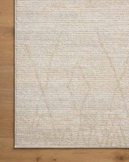 Loloi Kamala Collection KAM-03 Natural/Mist 6'-7" x 9'-6" Area Rug
