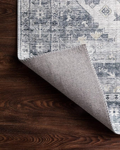 Loloi II Skye Collection SKY-02 Silver/Grey 2'-3" x 3'-9" Accent Rug