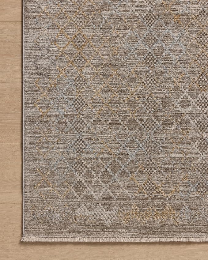 Loloi Amber Lewis Cali Collection CIL-03 Taupe/Multi 2'-7" x 10'-0" Runner Rug