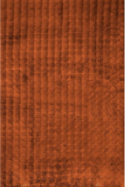 nuLOOM Jeni Checkered 7'6" x 9'6" Machine Washable Area Rug for Living Room Bedroom Dining Room Kitchen, Brick