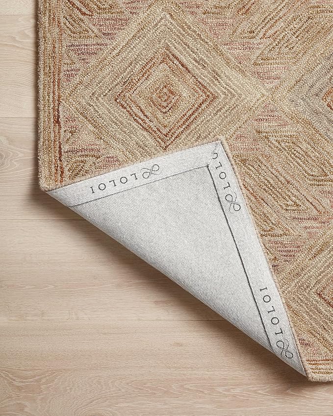 Loloi Varena Collection VAR-02 Berry/Multi 8'-6" x 11'-6" Area Rug