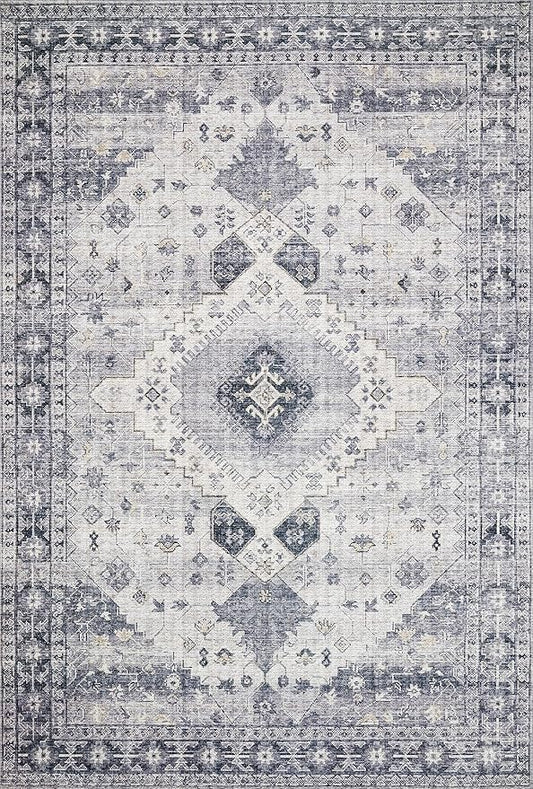 Loloi Skye Collection SKY-02 Silver/Grey 2'-0" x 5'-0" Accent Rug