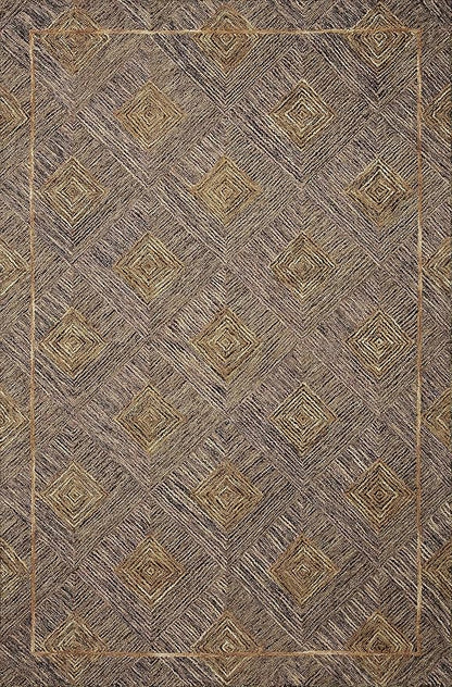 Loloi Varena Collection VAR-04 Plum/Gold 9'-3" x 13' Area Rug