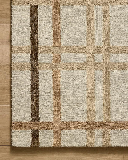 Loloi Magnolia Home by Joanna Gaines Waylon Collection WAY-01 Natural/Bark 2'-3" x 3'-9" Accent Rug