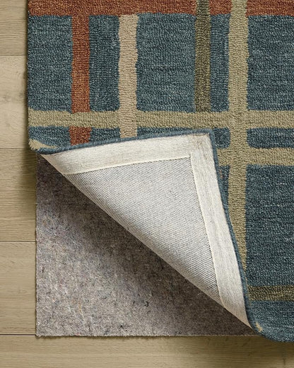 Loloi Magnolia Home by Joanna Gaines Waylon Collection WAY-01 Denim/Multi 9'-3" x 13' Area Rug