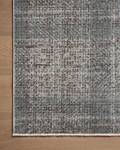 Loloi Angela Rose Ember Collection EMB-09 Denim/Charcoal 2'-7" x 7'-6" Runner Rug