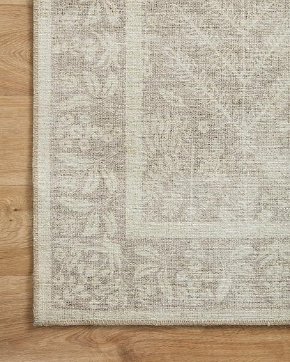 Loloi Rifle Paper Co. Maison Collection MAO-02 Bough Natural 5'-0" x 7'-6", .19" Pile Height, Area Rug