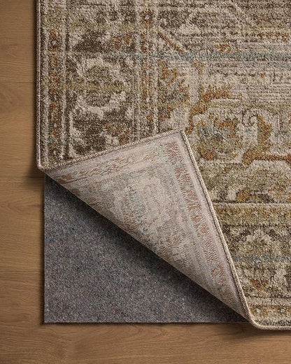 Loloi Magnolia Home by Joanna Gaines Mona Collection MOA-01 BARK/Sunrise 2'-6" x 8'-0" Runner Rug