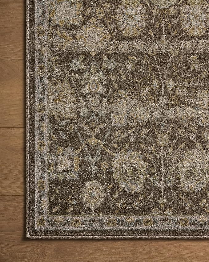 Loloi Magnolia Home by Joanna Gaines Mona Collection MOA-03 BARK/Natural 8'-10" x 12' Area Rug