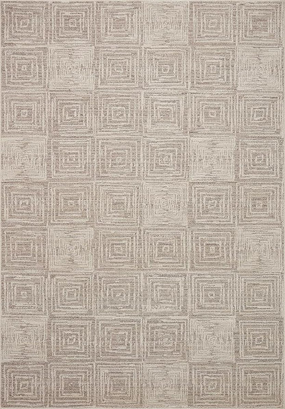 Loloi Darby Collection DAR-05 Beige/Grey 6'-7" x 9'-3" Area Rug