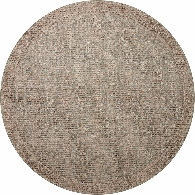 Loloi Angela Rose Aubrey Collection AUB-04 Sage/Bark 8'-3" x 11'-3", .19" Pile Height, Area Rug