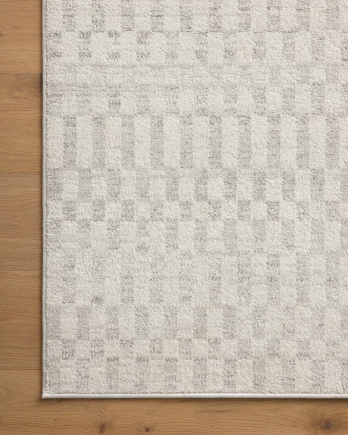 Loloi Kamala Collection KAM-05 Ivory/Grey 2'-3" x 3'-10" Accent Rug