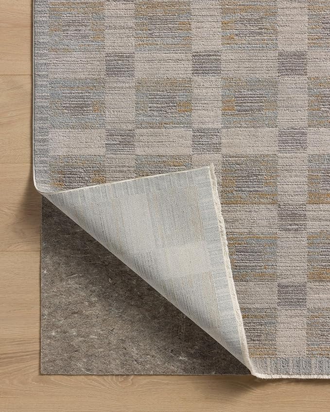 Loloi Amber Lewis Cali Collection CIL-07 Mist/Wheat 5'-3" x 7'-6", .25" Pile Height, Accent Rug