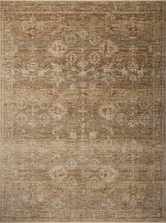 Loloi Magnolia Home by Joanna Gaines Junie Collection JUE-03 Spice/Multi 2'-0" x 3'-0", .38" Pile Height, Accent Rug