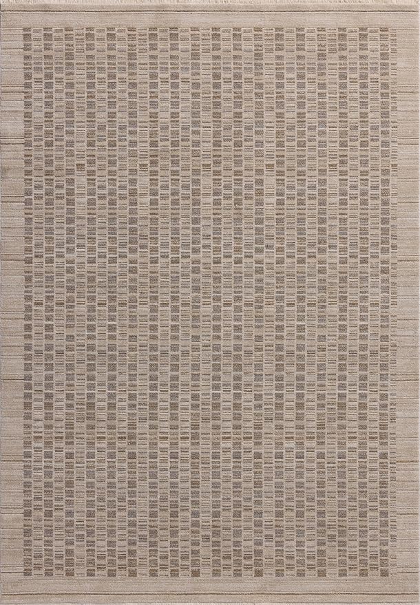 Loloi Amber Lewis Cali Collection CIL-02 Natural/Slate 9'-6" x 13', .25" Pile Height, Area Rug