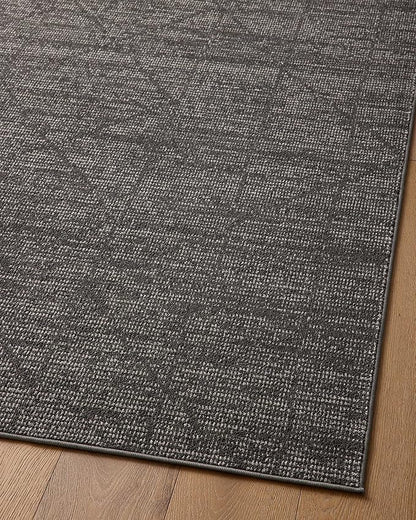 Loloi Kamala Collection KAM-06 Charcoal/Ivory 9'-2" x 13' Area Rug