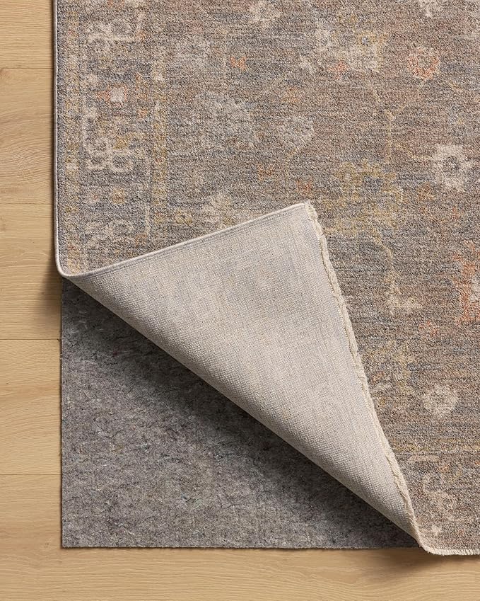 Loloi Chris Loves Julia Louisa Collection LOI-01 Stone/Multi 9'-6" x 13'-1", .38" Pile Height, Area Rug