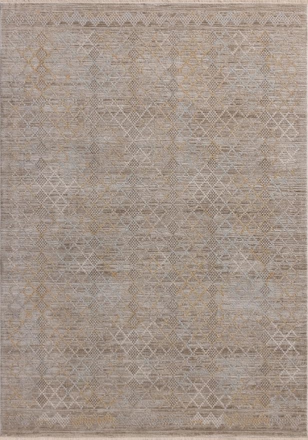 Loloi Amber Lewis Cali Collection CIL-03 Taupe/Multi 5'-3" x 7'-6", .25" Pile Height, Accent Rug