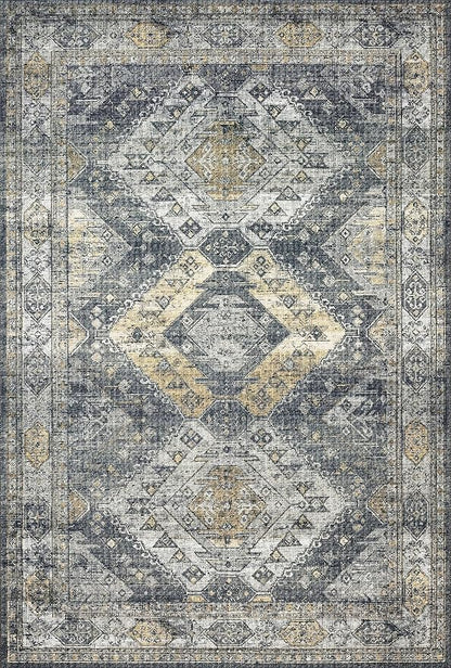 Loloi Skye Collection SKY-09 Graphite/Silver 9'-0" x 12'-0" Area Rug